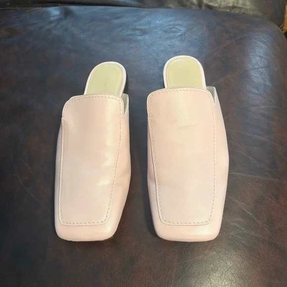 Wandler size 38 Easter pink leather mules